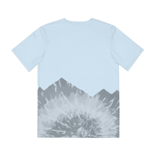 Blue Range Tie-Dye - Men's Polyester Tee