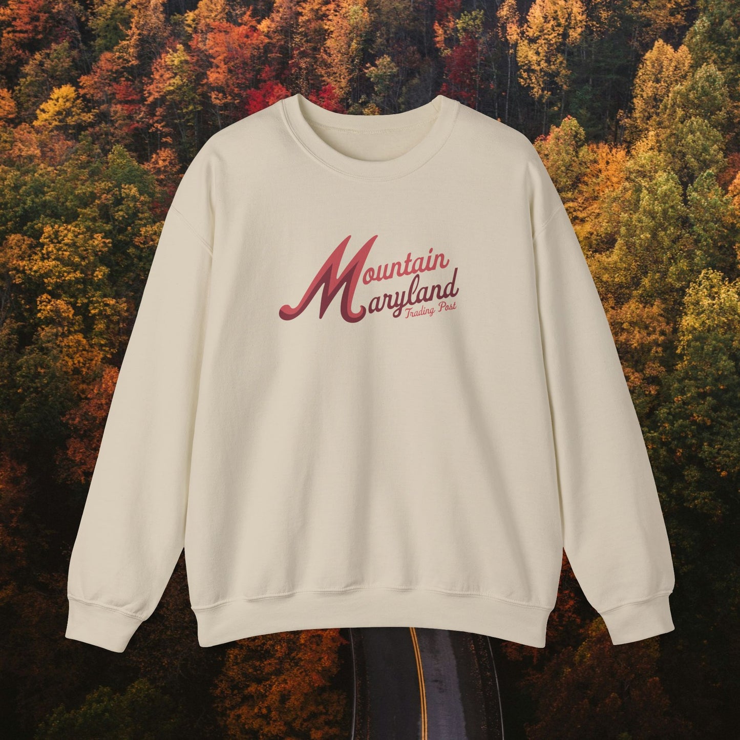 Mountain Maryland Lettermark - Crewneck Sweatshirt