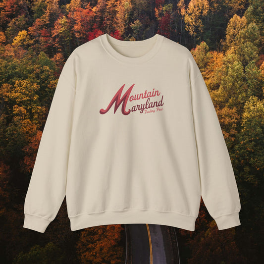 Mountain Maryland Lettermark - Crewneck Sweatshirt