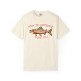 Quilted Rainbow Trout - Unisex Garment-Dyed Tee Shirt