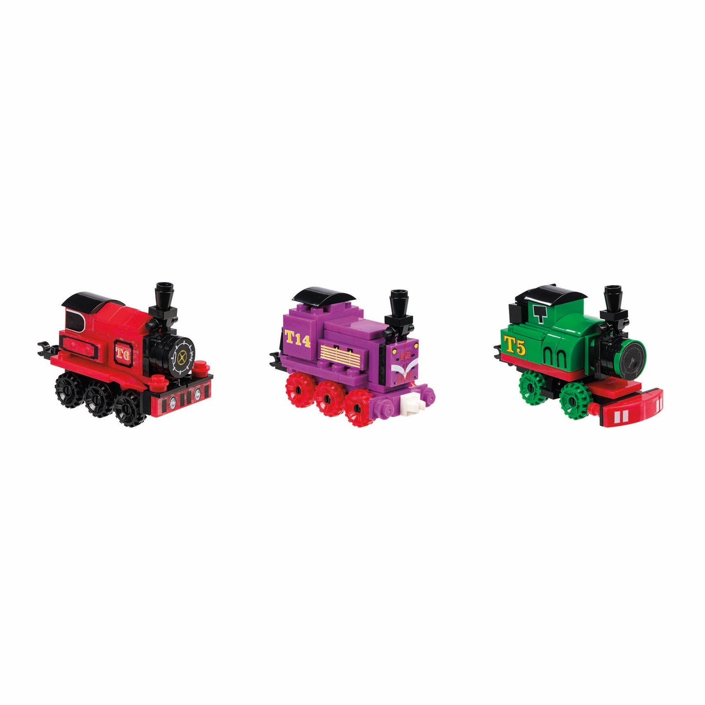 BUILDING BLOCKS TRAIN SET (12)