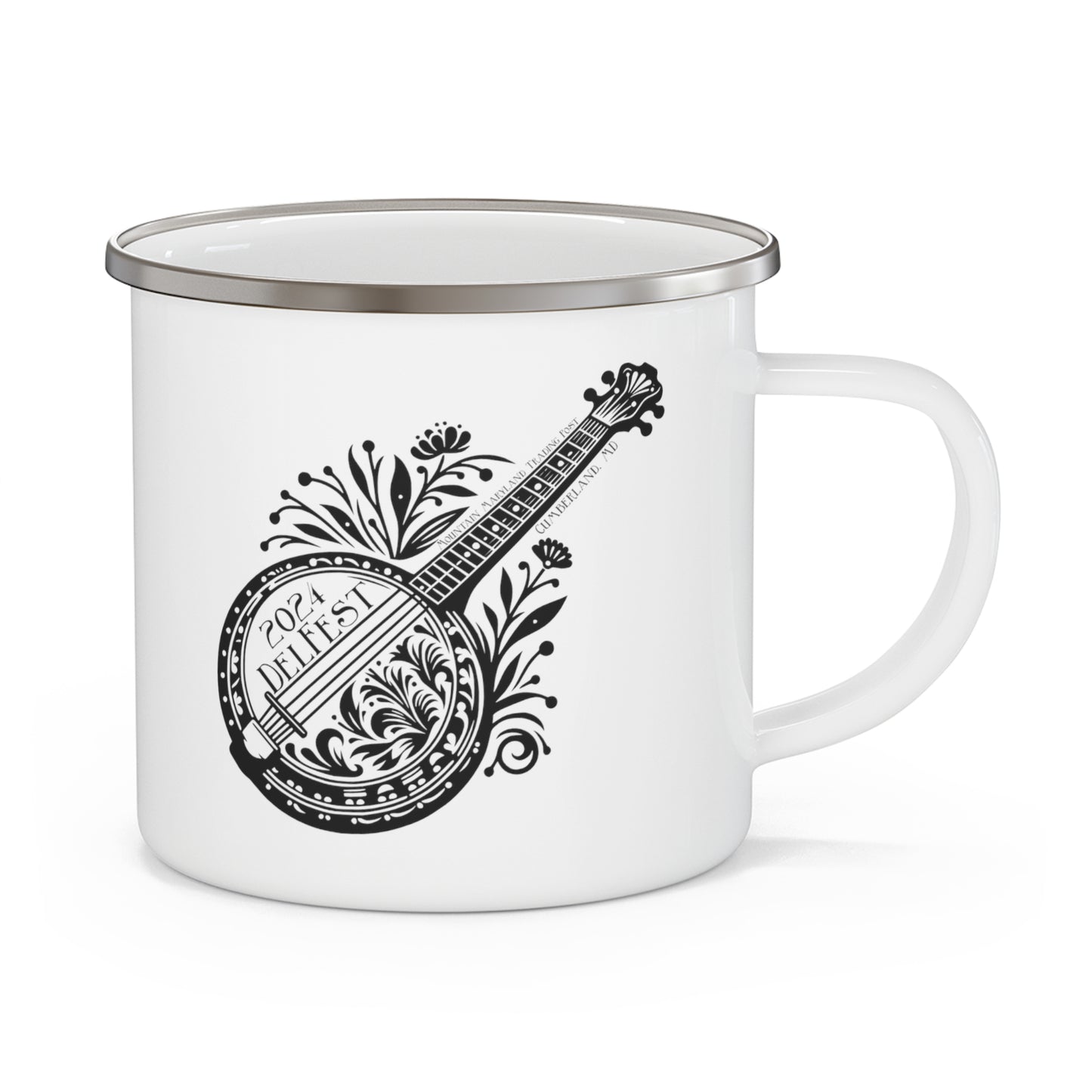 Delfest 2024 Enamel Camping Mug
