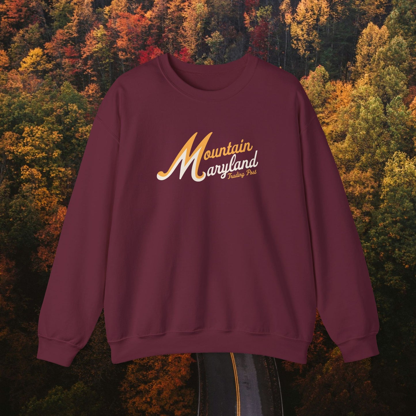Mountain Maryland Lettermark - Crewneck Sweatshirt