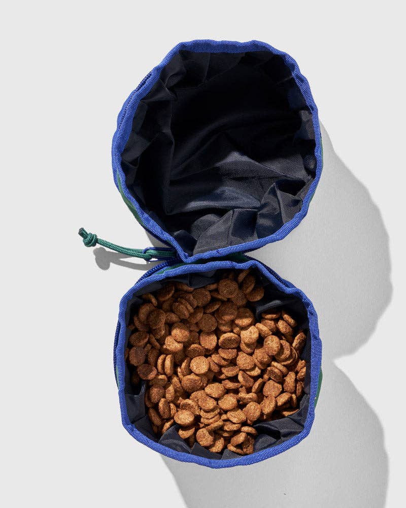 (R)evolution™ Collapsible Double Dog Bowl: Pine