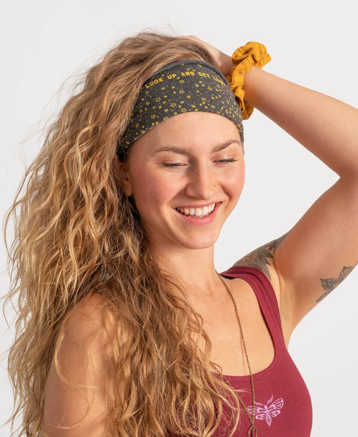 Look Up and Get Lost Boho Headband