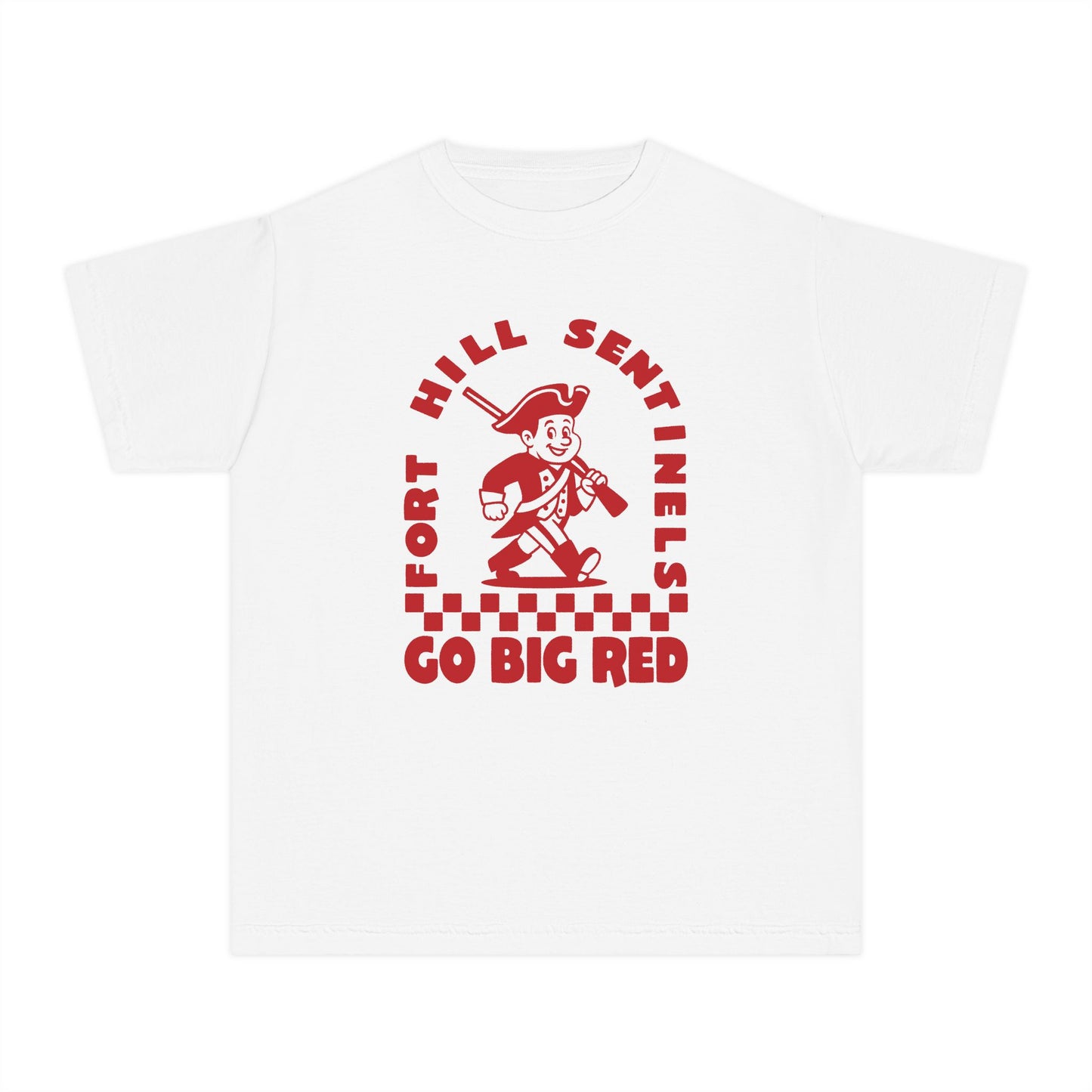 FH Sentinel Mascot - Youth Garment-Dyed Tee