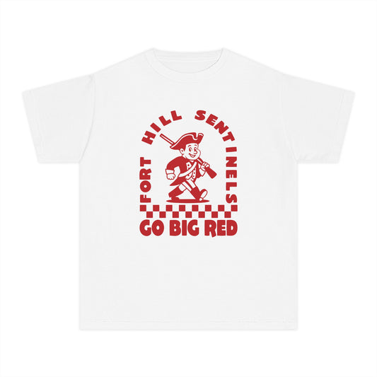 FH Sentinel Mascot - Youth Garment-Dyed Tee