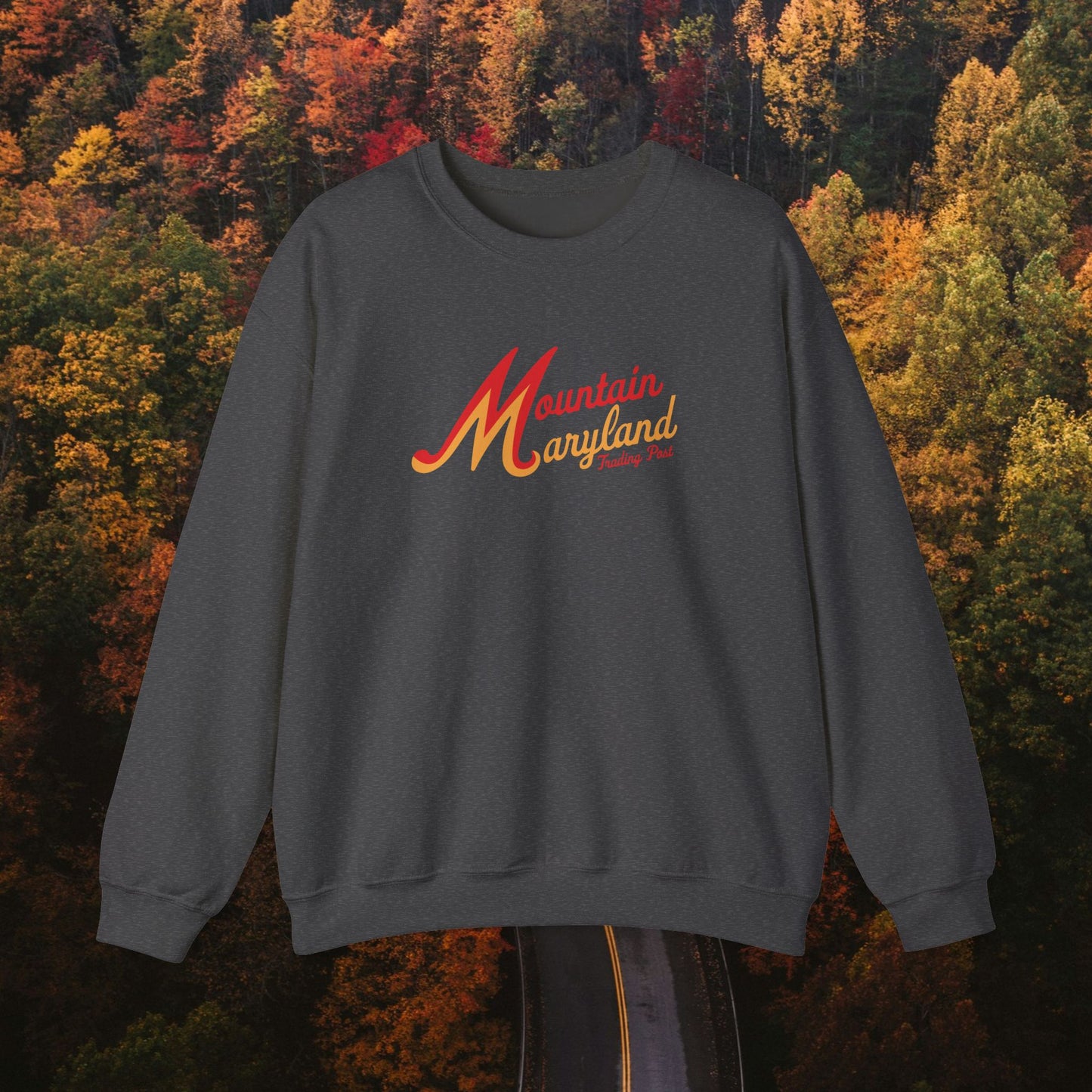Mountain Maryland Lettermark - Crewneck Sweatshirt
