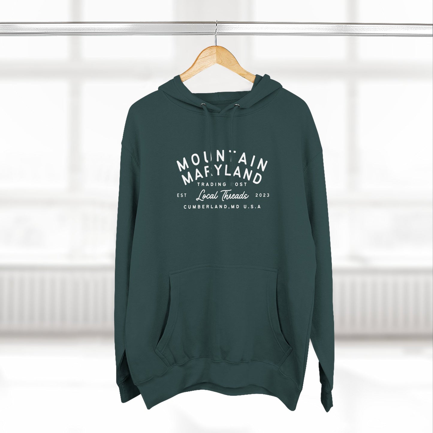 Local Threads - Three-Panel Fleece Hoodie