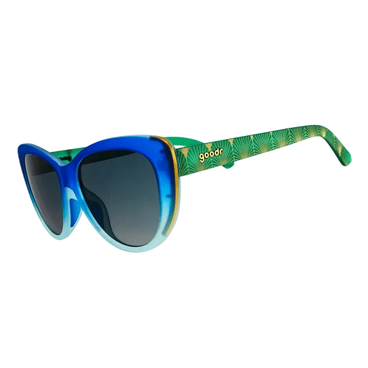 "Rhonda's Peacock Palace" Glam G Polarized Sunglasses