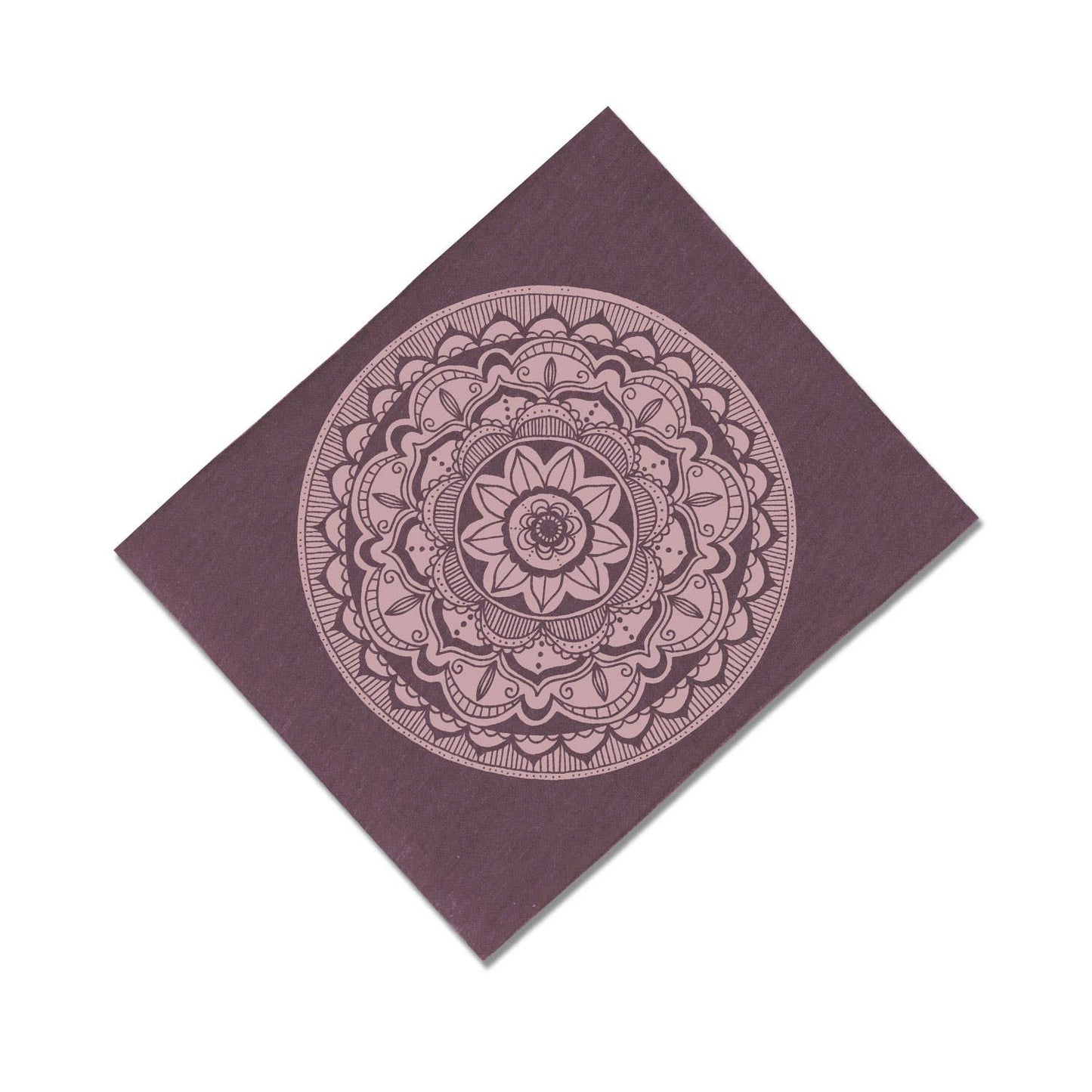 Mauve Mandala Boho Headband
