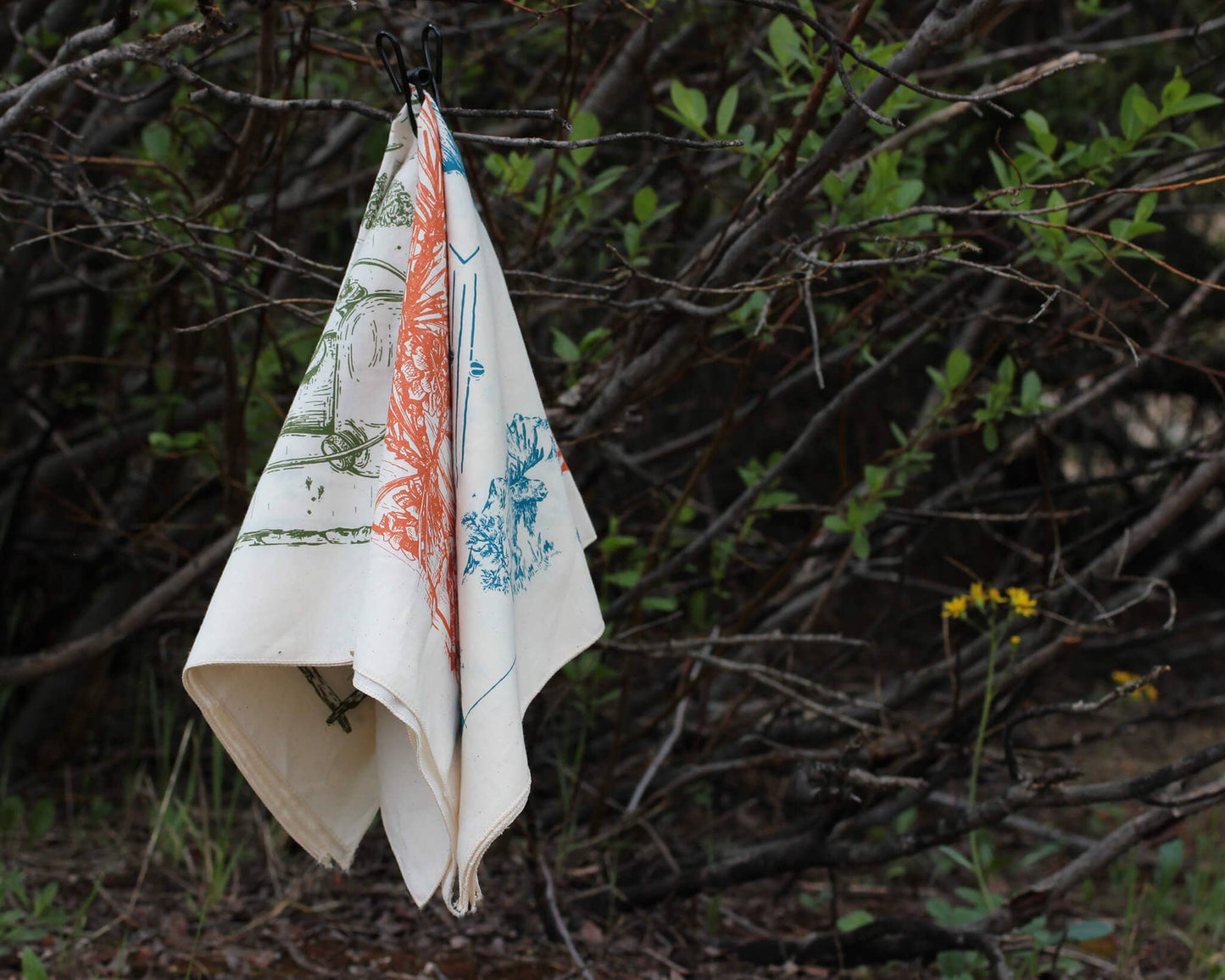Seasonal Wildlife Cotton Bandana