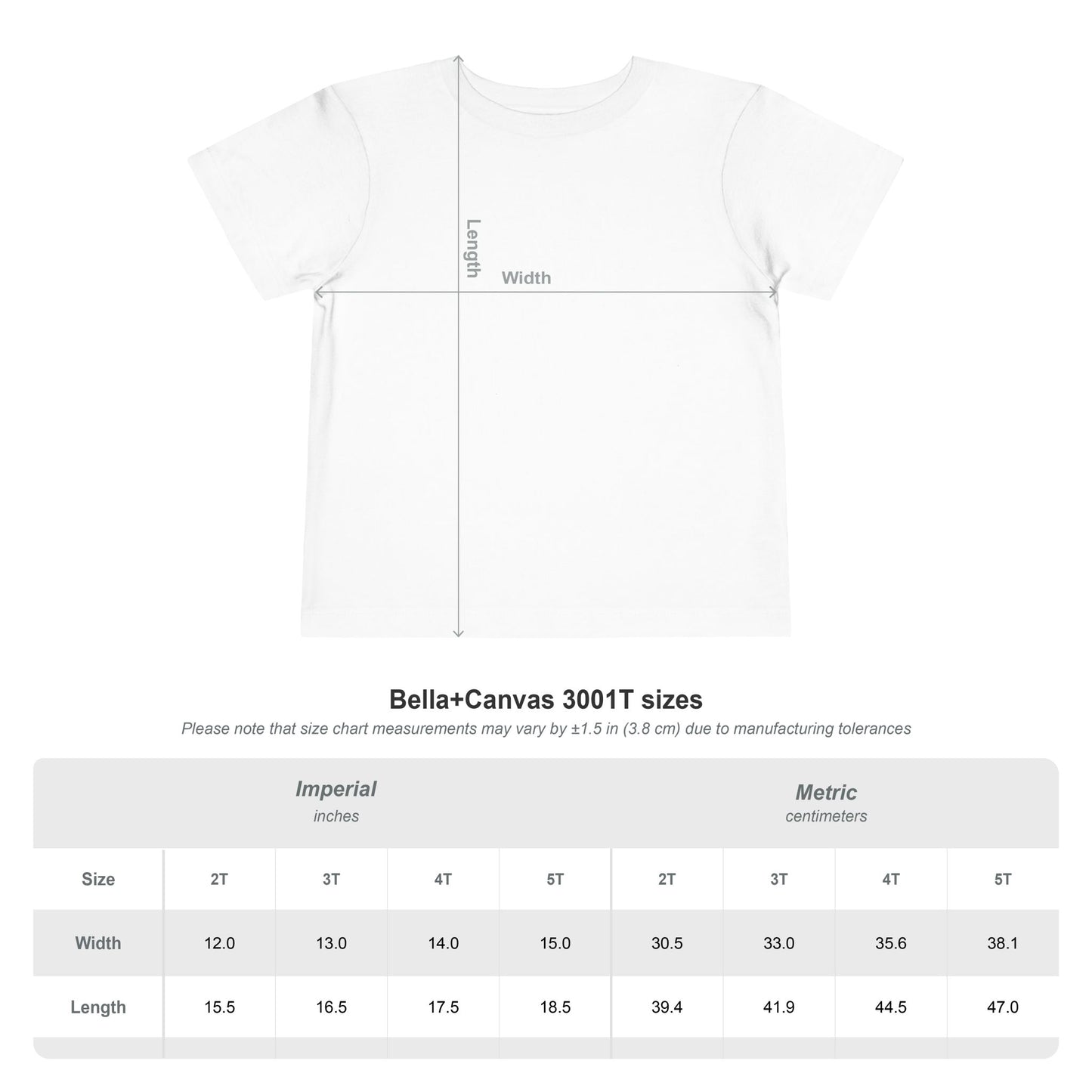 'Never rattled' Snake - Toddler Tee