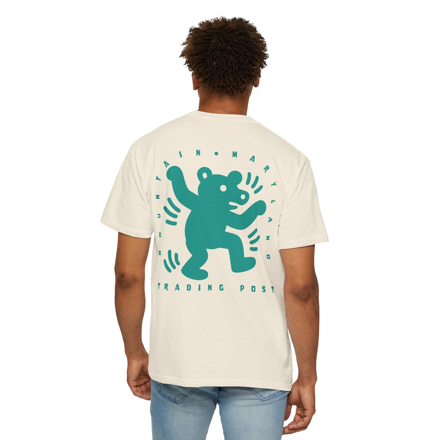 Mountain Maryland Graphic T-Shirt - Unisex Garment-Dyed