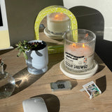 Large Cucumber Melon Soy Candle