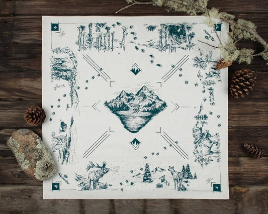 Seasonal Wildlife Cotton Bandana