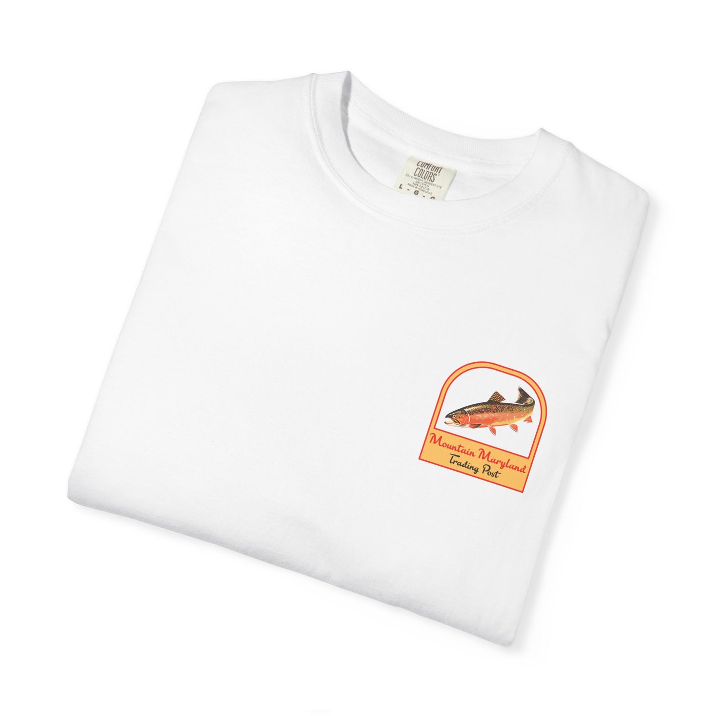 Where The Brookies Bite - Unisex Garment-Dyed Tee Shirt