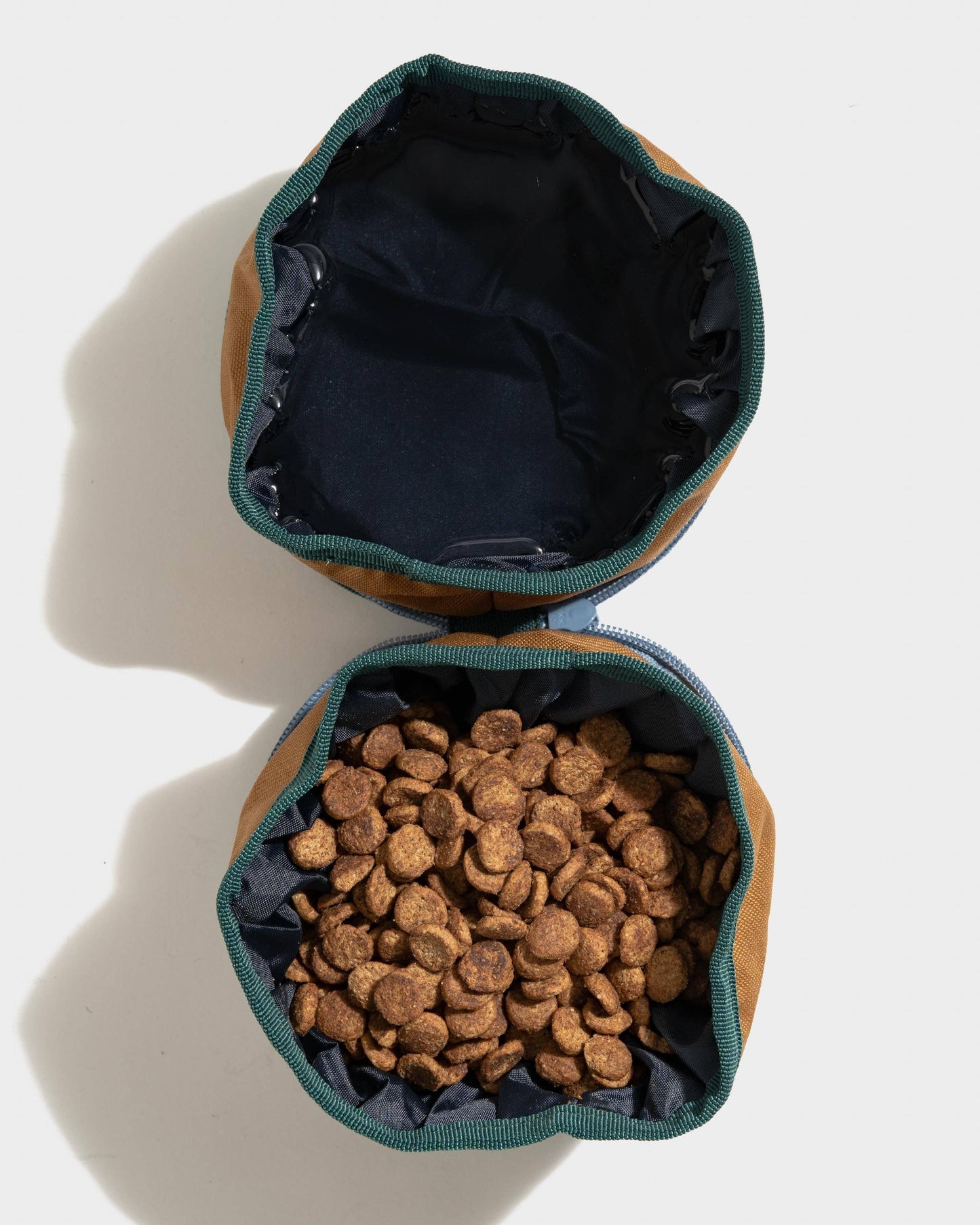 (R)evolution™ Collapsible Double Dog Bowl: Pine