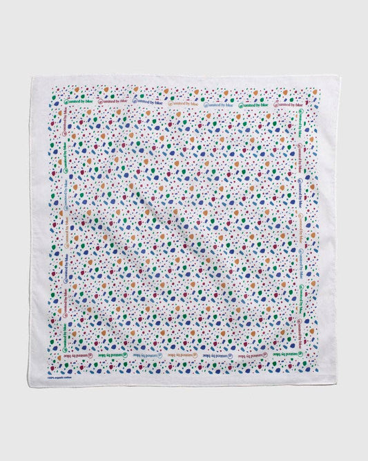 Organic Bandana: Egret