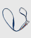 Woven Dog Leash: Wave Swoop / L