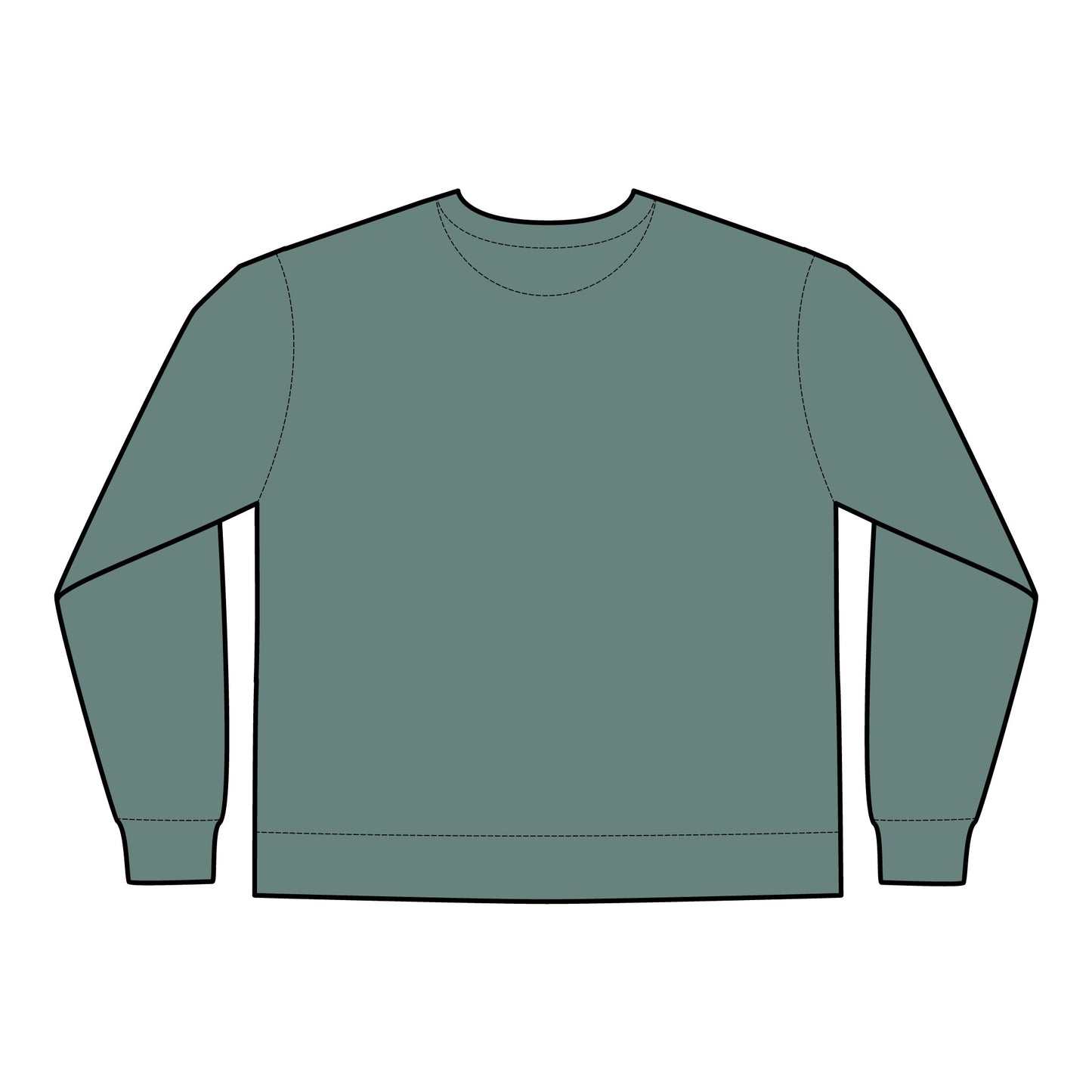 GAP Pennant - Unisex ComfortWash® Garment Dyed Crewneck Sweatshirt