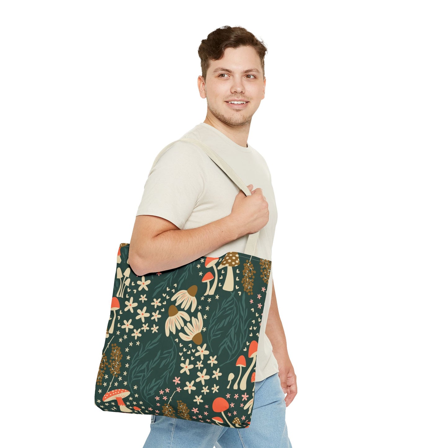 Floral Forest Tote Bag