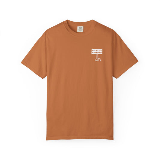Scenic Byway T-shirt - Unisex Garment-Dyed Tee
