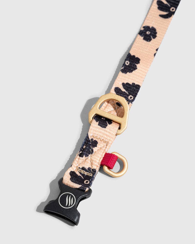 (R)evolution™ Recycled Woven Dog Collar: Shortbread / L