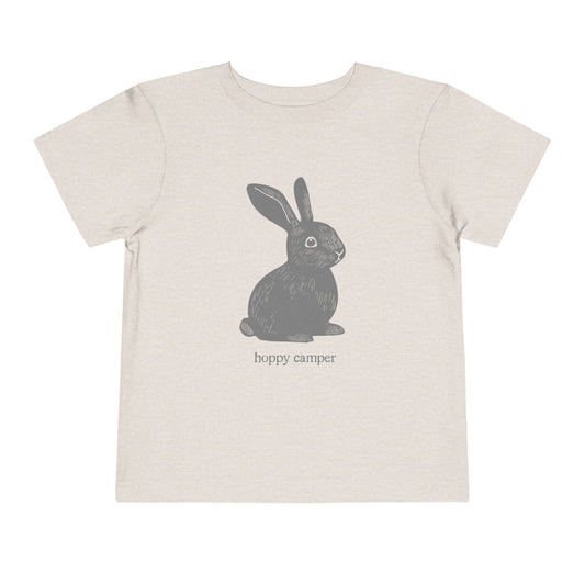 'Hoppy camper' Rabbit - Toddler Tee