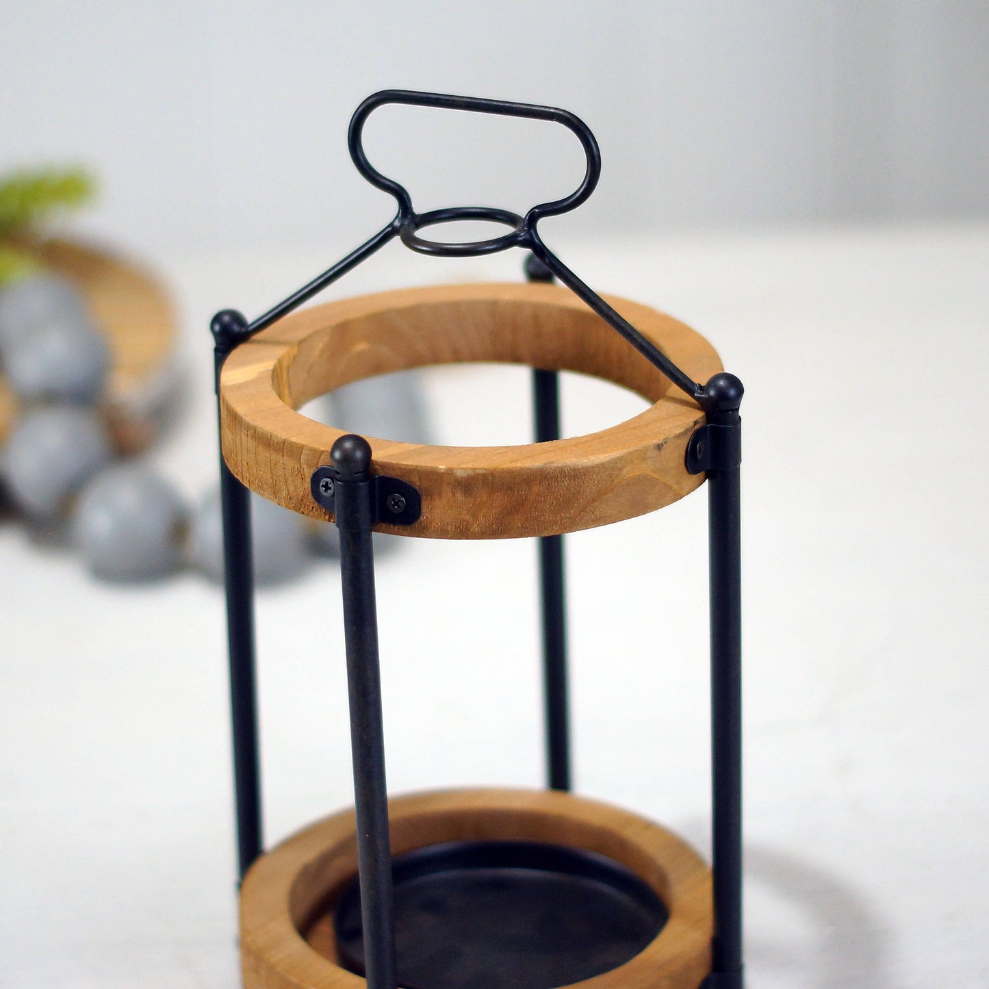 Wood and Metal  Lantern