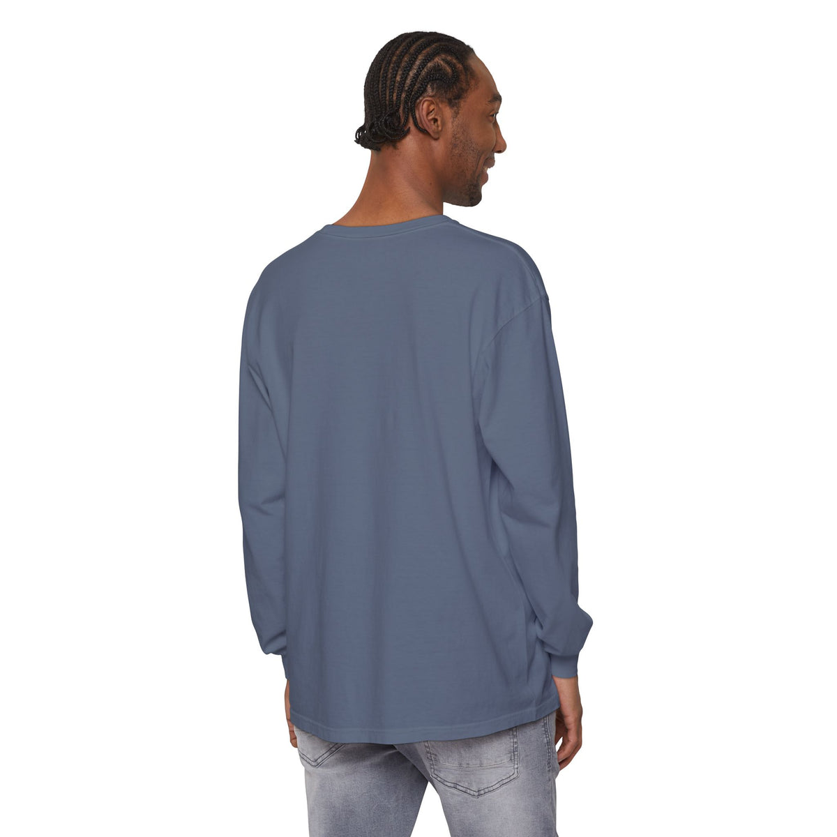 Wills Mountain - Unisex Garment-Dyed Long Sleeve T-Shirt