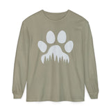 Piney Paw - Unisex Garment-Dyed Long Sleeve T-Shirt