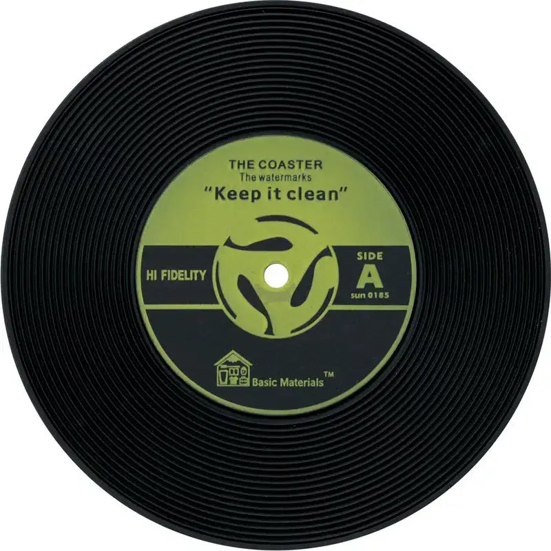 Vinyl Record styled funny Coasters, Music Lover Decor, Gift