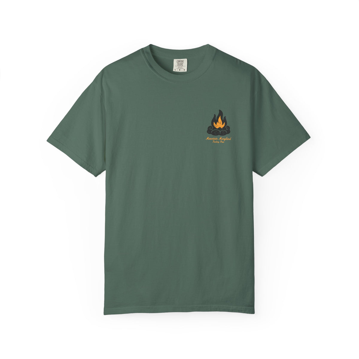 "Good Days Get Better Around the Campfire" - Unisex Garment-Dyed Tee