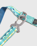 Woven Dog Leash: Wave Swoop / L