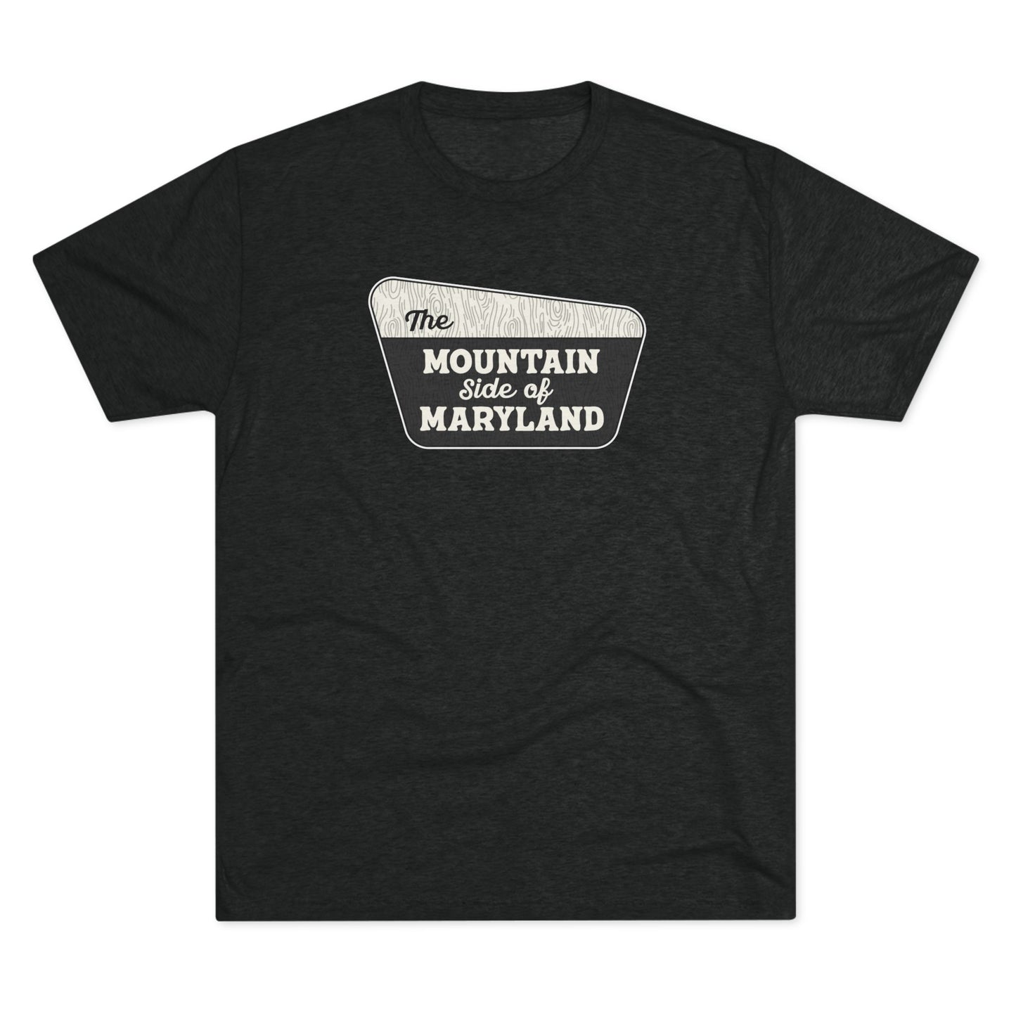 Mountain Side of Maryland - Unisex Tri-Blend Tee
