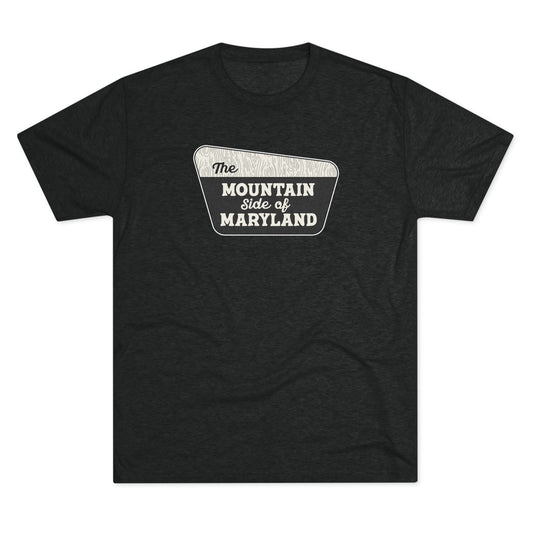Mountain Side of Maryland - Unisex Tri-Blend Tee
