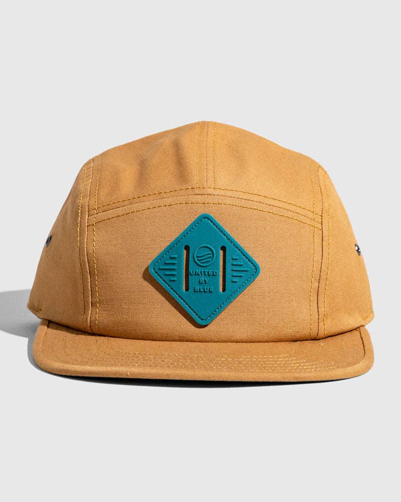 Organic 5-Panel Hat: Bone