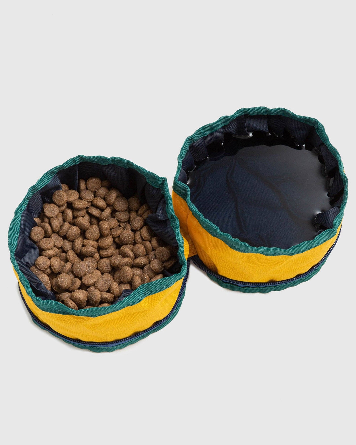 (R)evolution™ Collapsible Double Dog Bowl: Pine