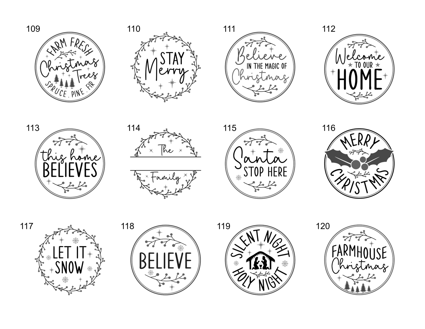 4 Inch Raw Wood Ornament