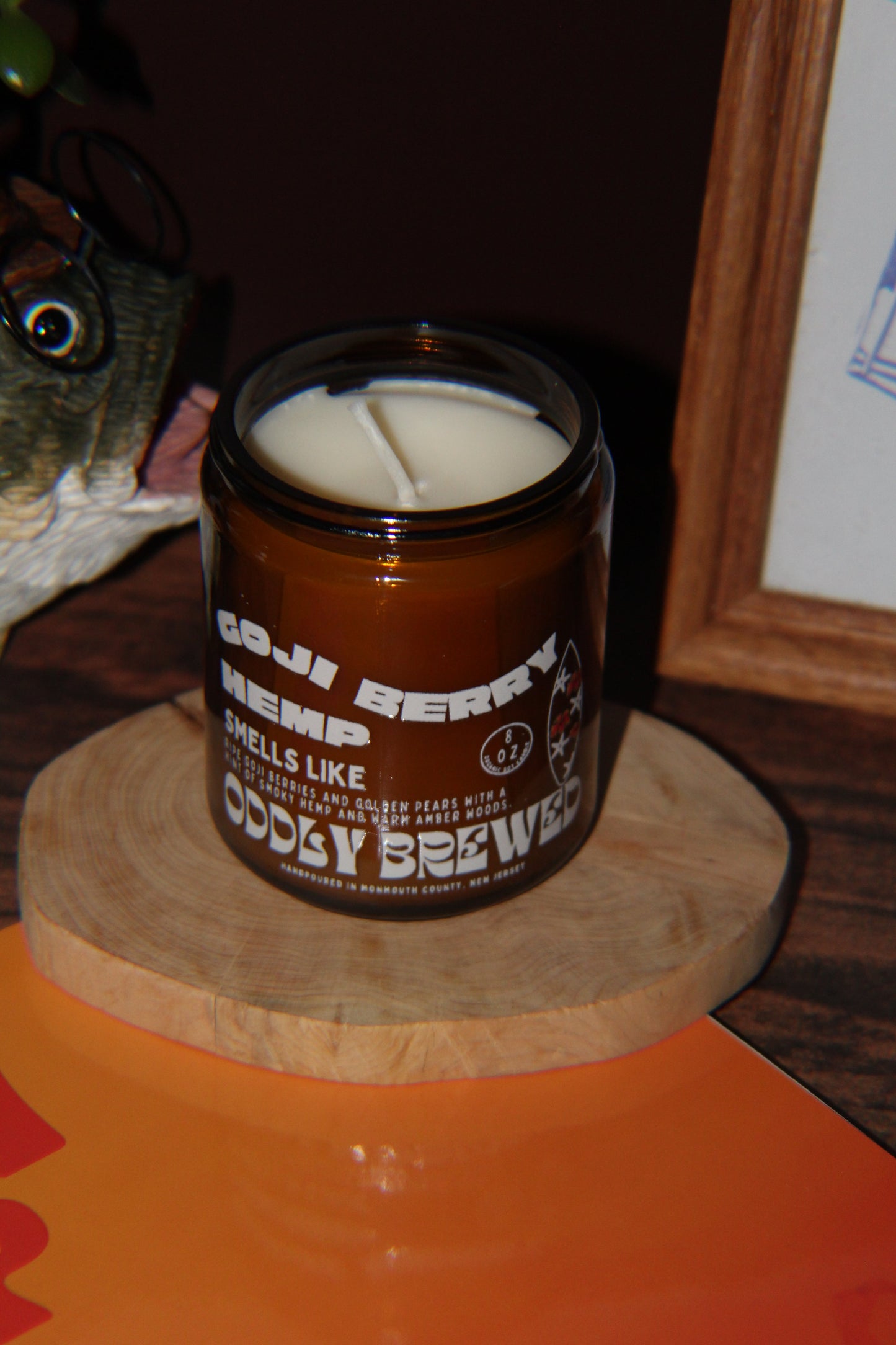 Goji Berry & Hemp Soy Candle