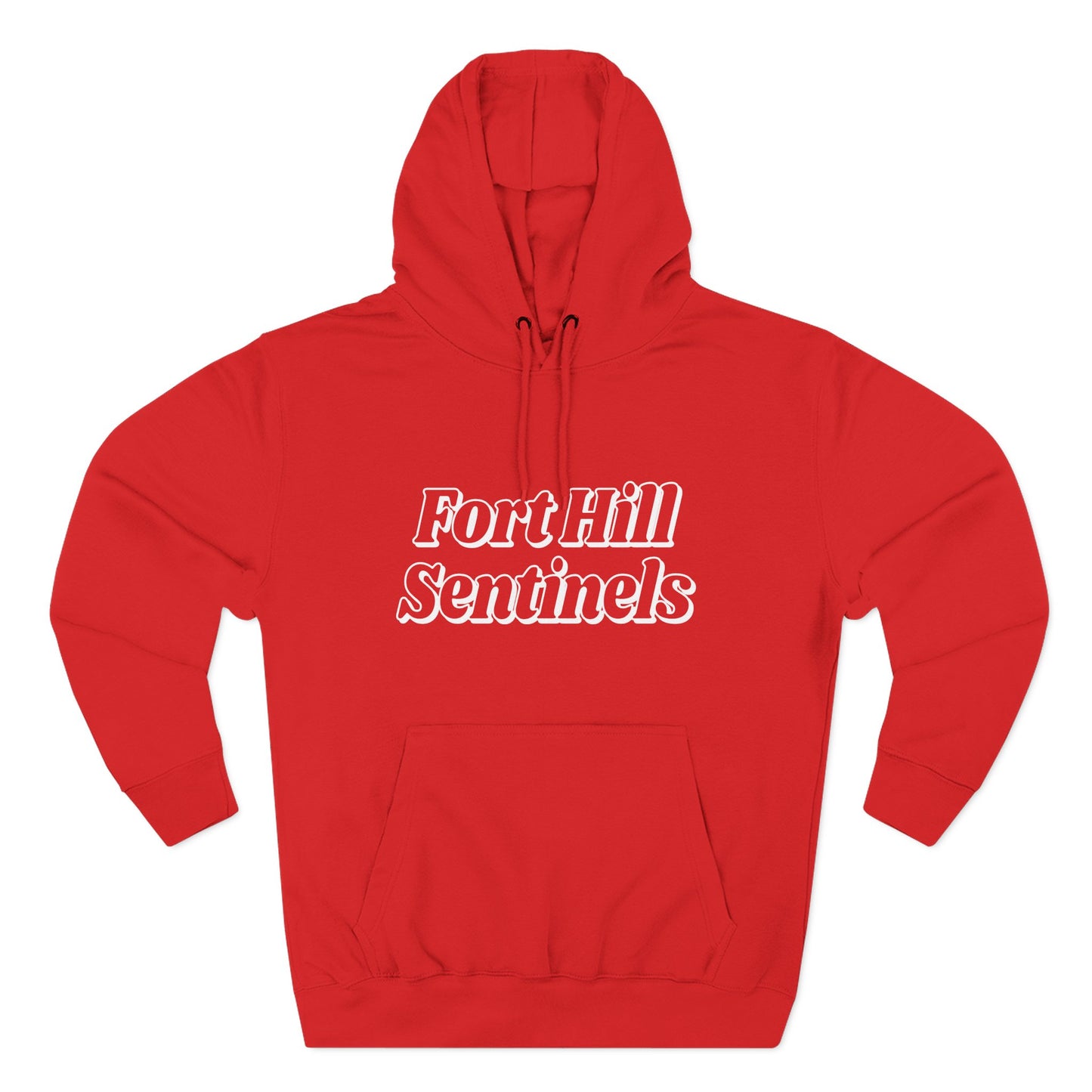 Fort Hill Sentinels Hoodie — Retro Varsity Fleece Pullover