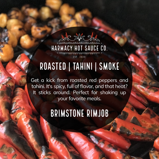 Brimstone Rimjob - Tahini & Roasted Red Pepper Sauce (9oz)