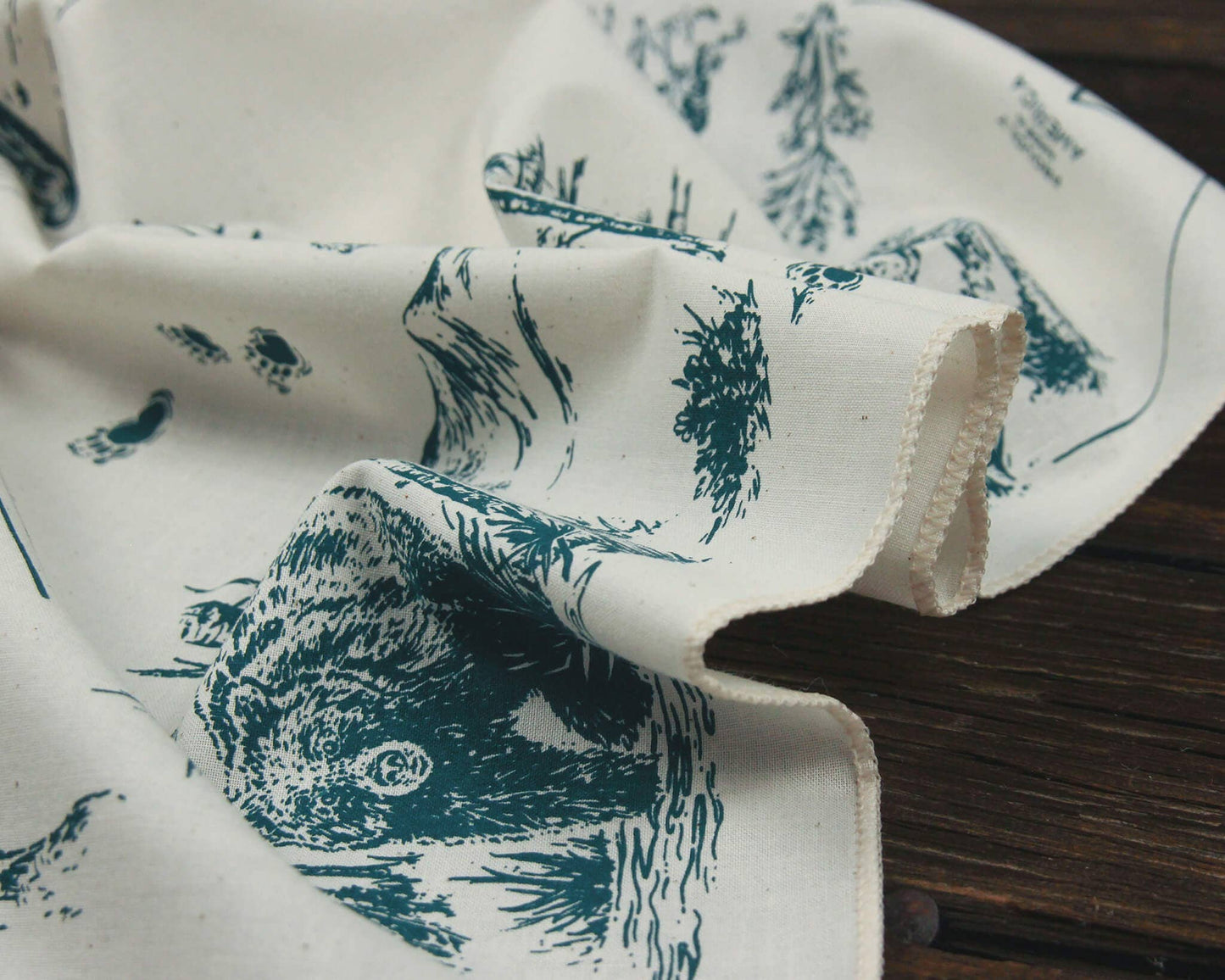 Seasonal Wildlife Cotton Bandana