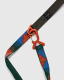 Woven Dog Leash: Wave Swoop / L