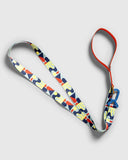 Woven Dog Leash: Wave Swoop / L