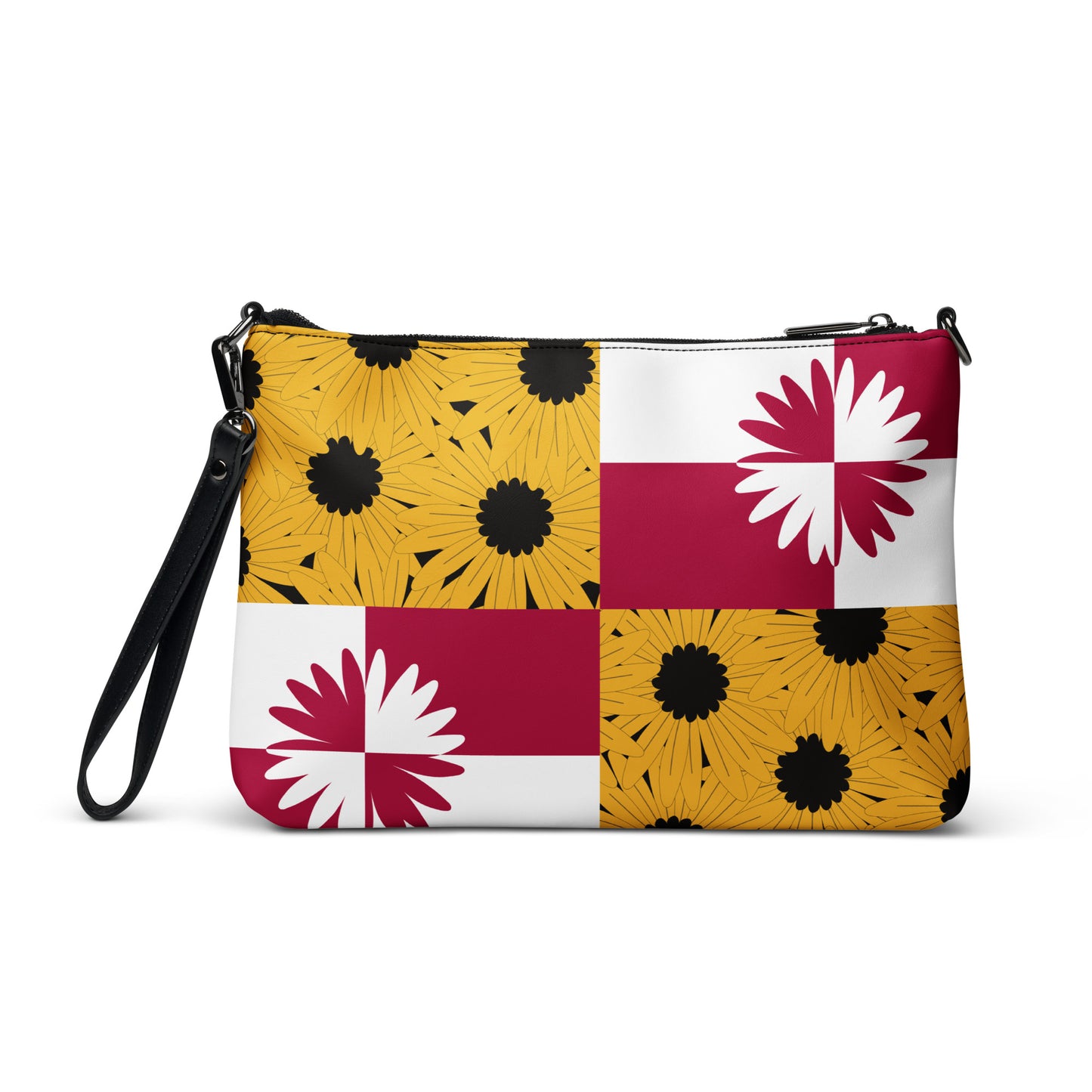Black Eyed Susan Flag - Crossbody Bag