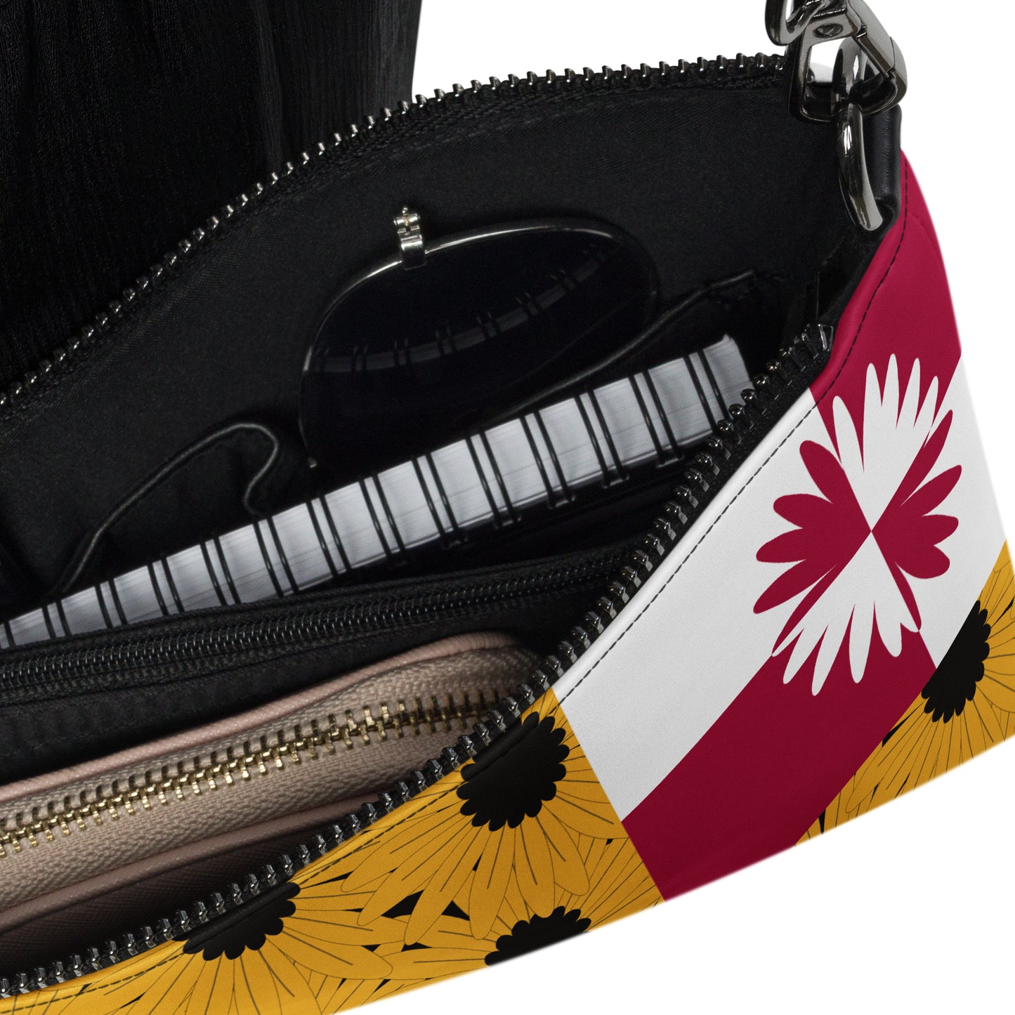 Black Eyed Susan Flag - Crossbody Bag