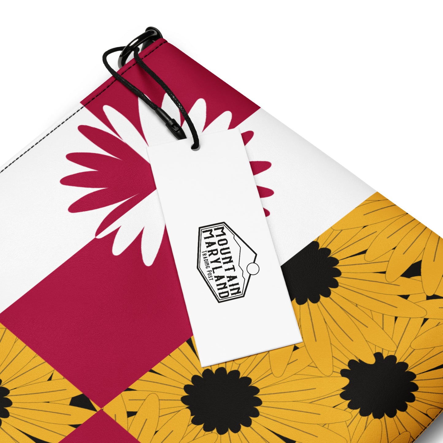 Black Eyed Susan Flag - Crossbody Bag