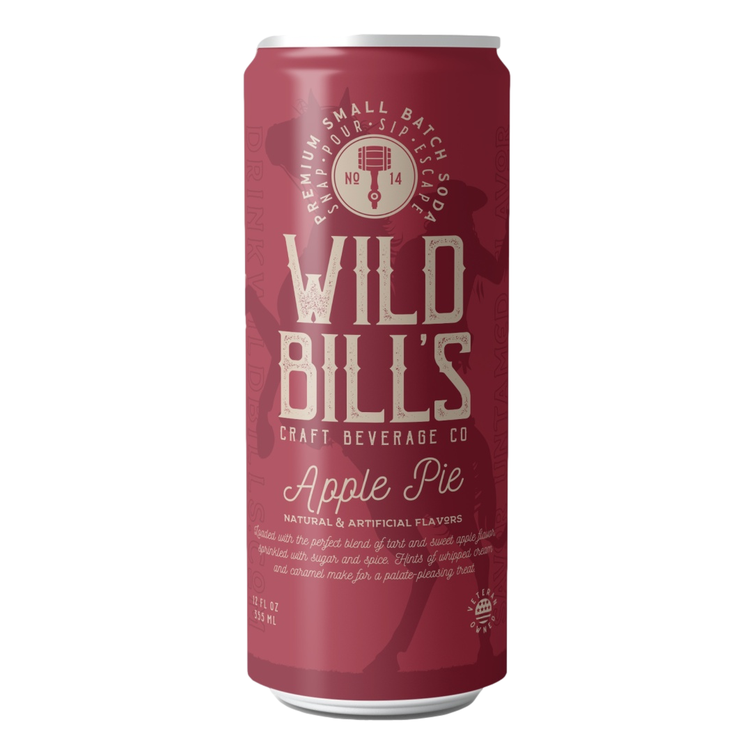 Apple Pie - Premium Cane Sugar Soda Can